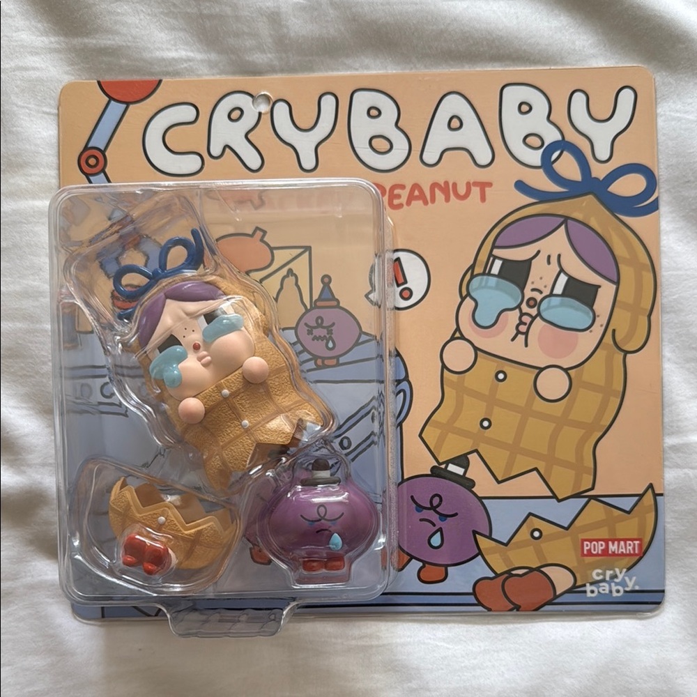 POP MART Cry Baby The Cracked Peanut Figure